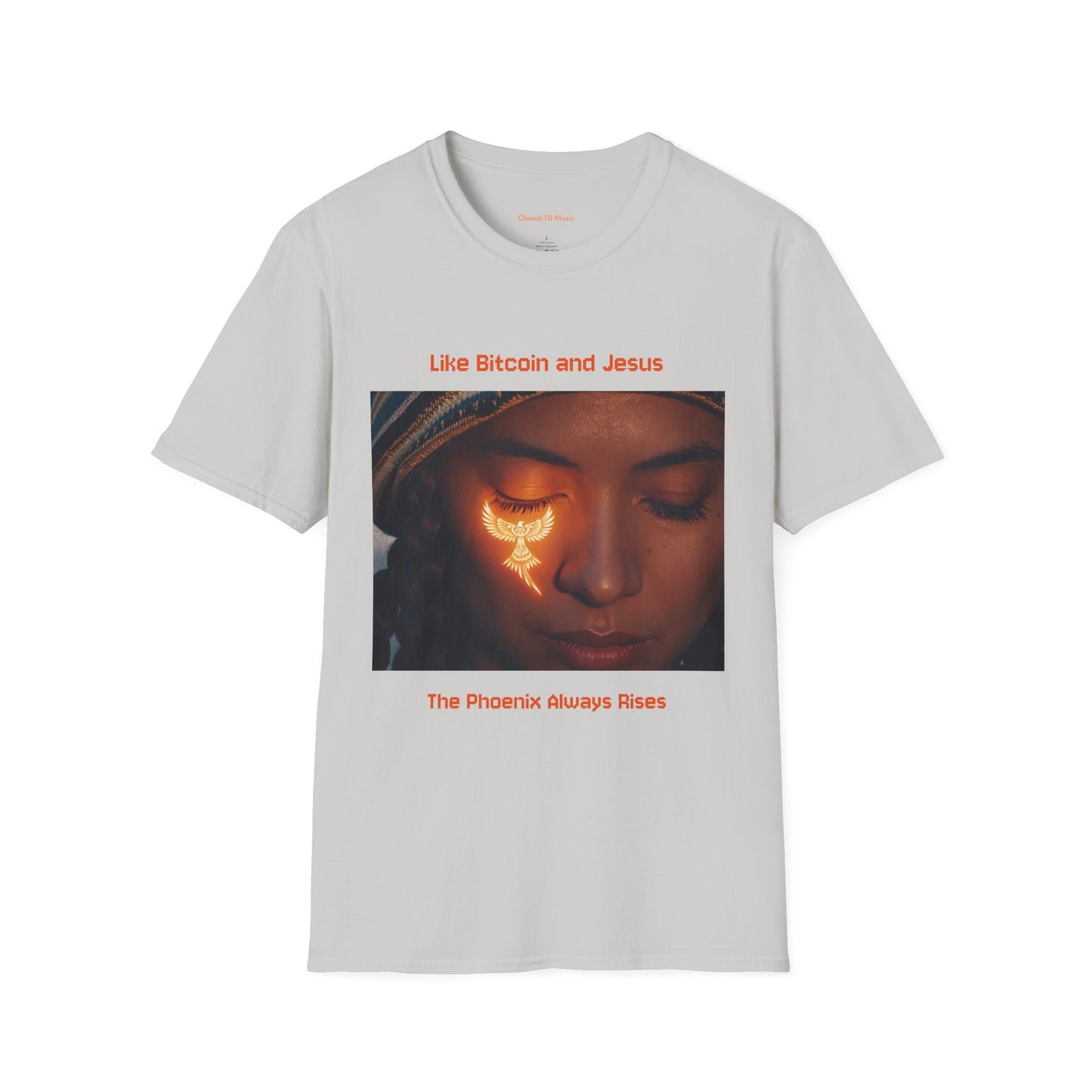 Phoenix Tears on Bitty's Tongue - Unisex Bitcoin T-Shirt