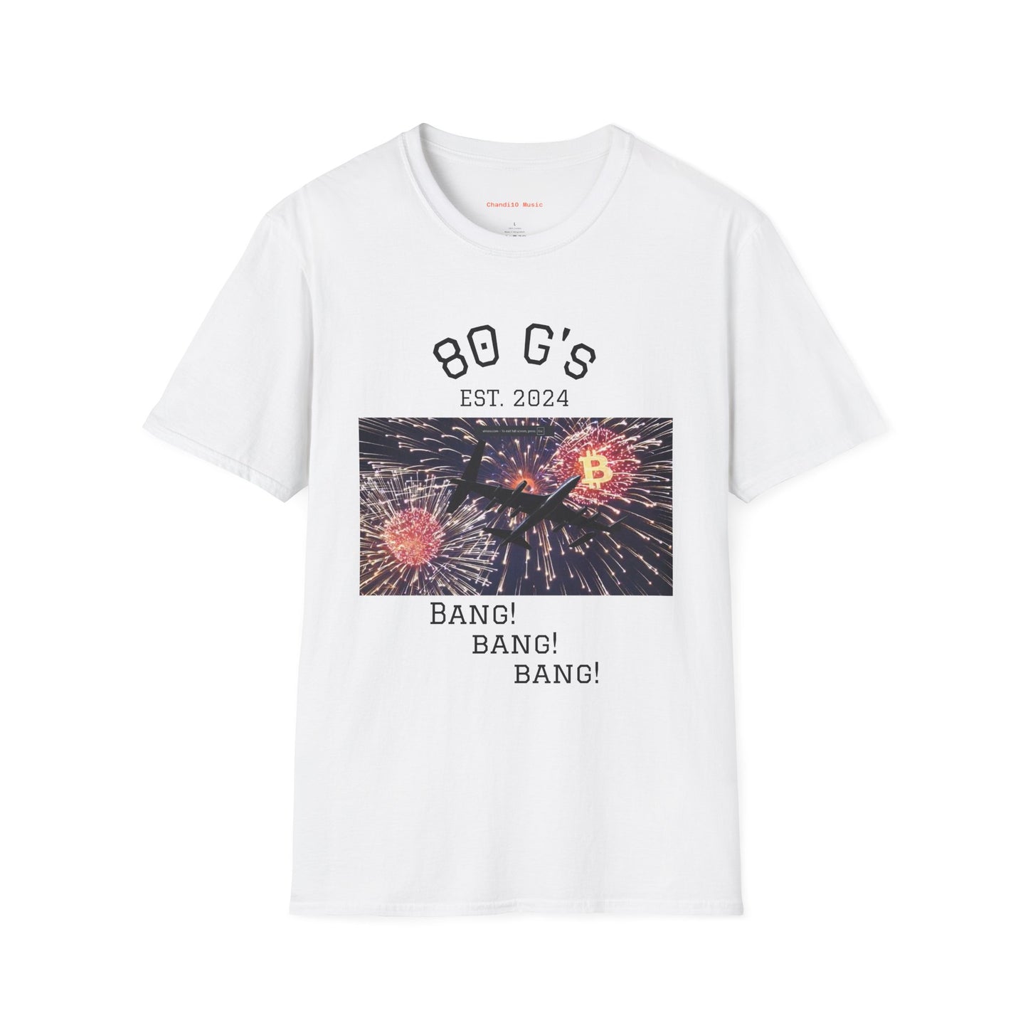 80 G's - Unisex Bitcoin T-Shirt