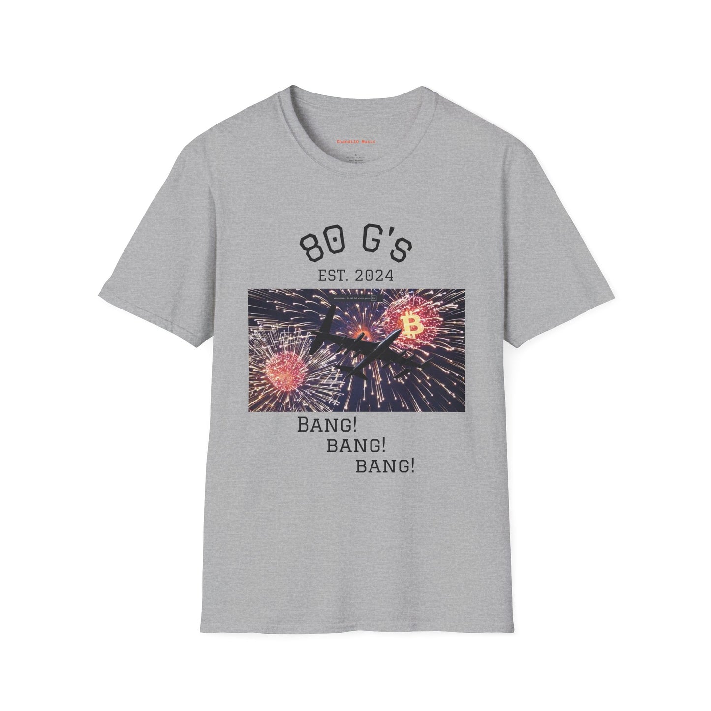 80 G's - Unisex Bitcoin T-Shirt