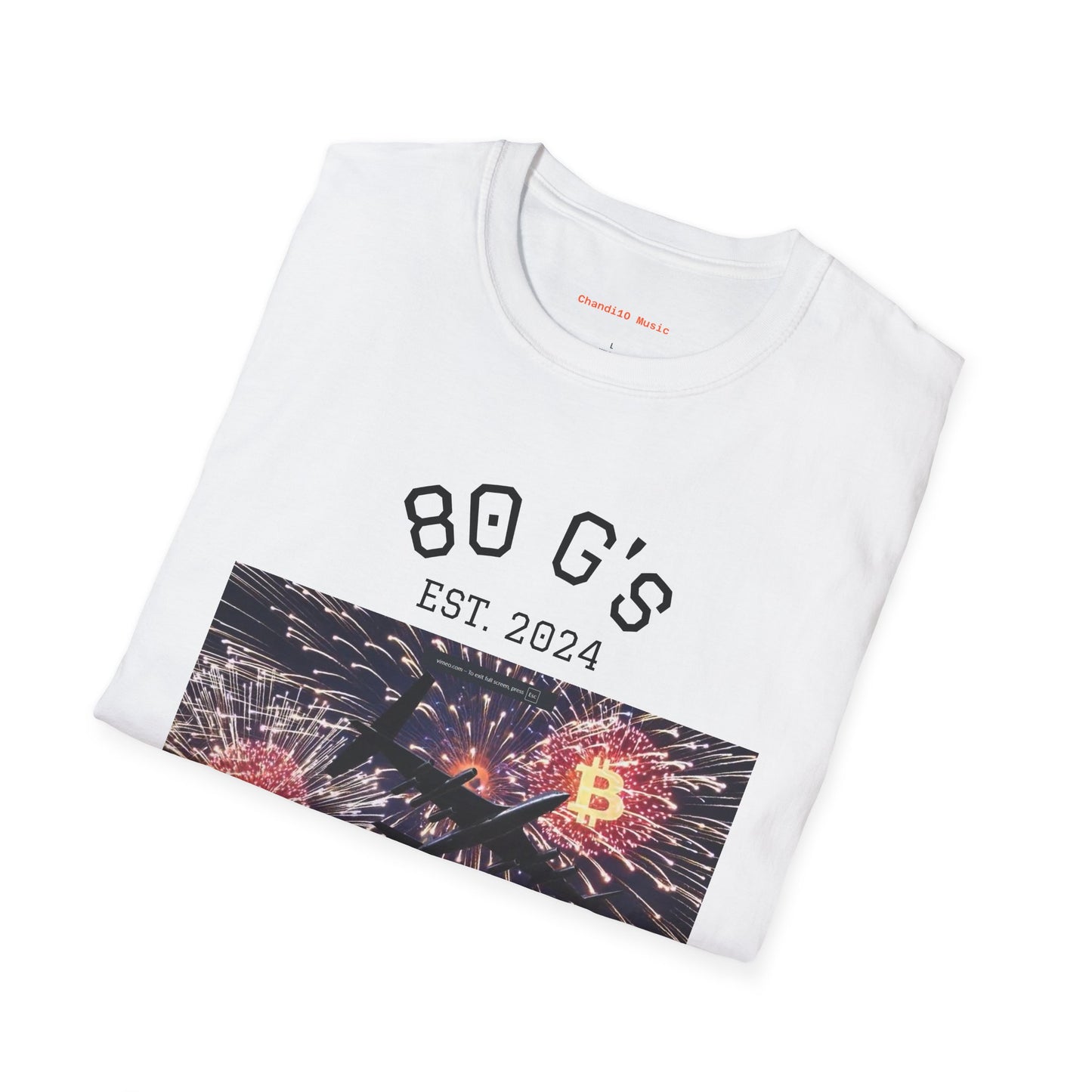 80 G's - Unisex Bitcoin T-Shirt